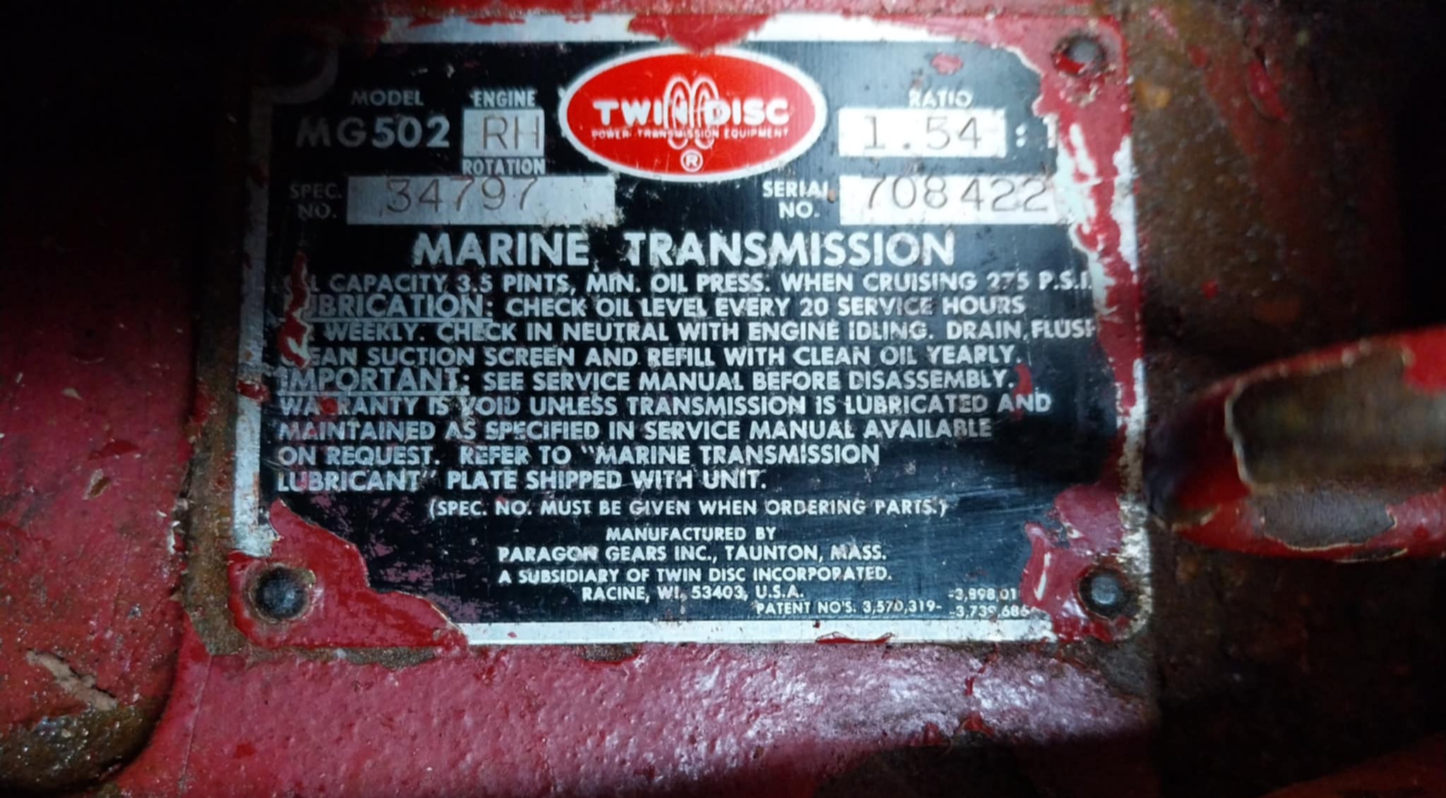 Signalétique inverseur